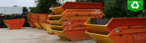 skip hire redditch-stacked-up-
